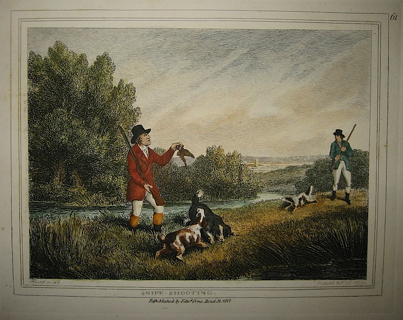 Howitt Samuel Snipe-shooting (Tiro al beccaccino) 1812 Londra
